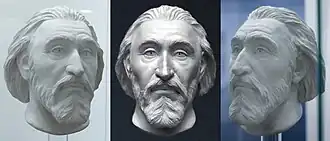 Gesichtsrekonstruktion, König Béla III. von Ungarn