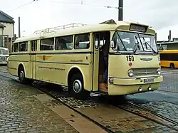 Ikarus 66 der Dresdner Verkehrsbetriebe