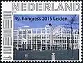 Persönliche Briefmarke zum 49. Kongress in Leiden