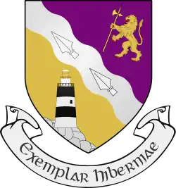 Der Leuchtturm im Wappen von Wexford