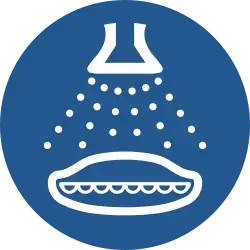 M043: Wassersprühanlage einschalten beim Aussetzvorgang