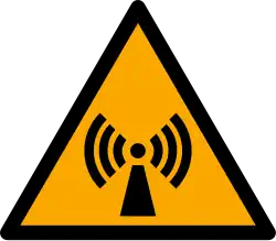 W005: Warnung vor nicht ionisierender Strahlung