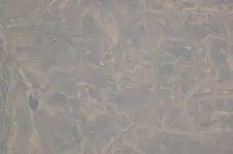 Der Verlauf des Bahr Erguig in der Massenya Ebene