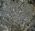 Satellitenbild des Stadtkerns, 3. März 2021