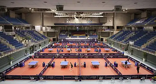 German Open im Tischtennis 2014 in der GETEC Arena