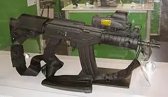 ACE 21 in 5,56 × 45 mm NATO mit 5,56-mm-Galil-Magazin