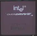 Intel 486SX Overdrive mit 20&nbsp;MHz