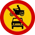 B03.11 Verbot für Kraftfahrzeuge