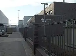 Ida-von-Arnim-Straße von der Chausseestraße aus gesehen