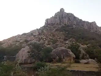 Gebirgsstock Idar hills bei Idar/Gujarat
