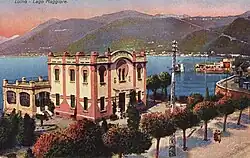 Der Palazzo Verbania noch als Kursaal