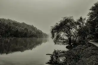 Ticino in Golasecca im nördlichen Teil des Parks