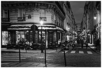 Straßenecke auf der Ile Saint-Louis