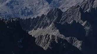Ilfenspitzen von der Urbeleskarspitze (2632&nbsp;m)