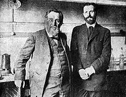 1910 Ilja Iljitsch Metschnikow und Alessandro Taurelli Salimbeni