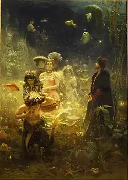 Sadko im Unterwasser­königreich, 1876, Russisches Museum