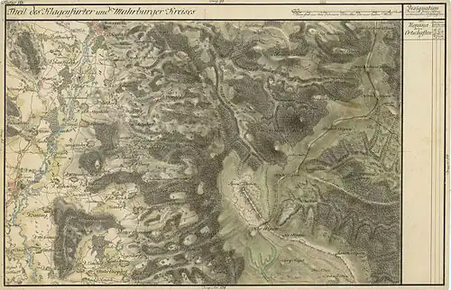 Südliches Lavanttal, Weinebene und Speikkogel im Süden der Koralm