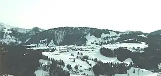 Nordseite des Imbergkamms über Steibis