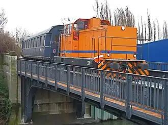 DL 06 der Industriebahn Berlin, Baujahr 1983