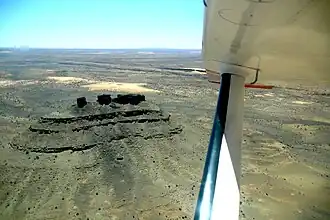Die Inachabkuppe im Süden Namibias Blickrichtung Ost