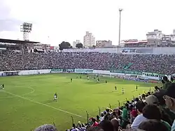 Blick in das alte Stadion (Oktober 2009)