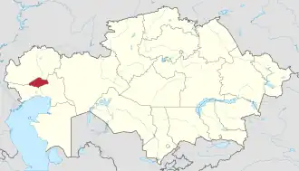 Lage in Kasachstan