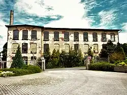 Industrieruine in Šluknov, Tschechien