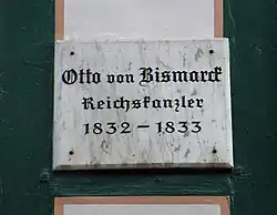 Göttinger Gedenktafel in der Roten Straße 27