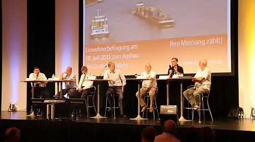 Informationsveranstaltung am 28. Juni 2011 im Gürzenich zum Bürgerbegehren