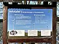Infotafel Windkraftanlage