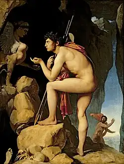 Ödipus und die Sphinx von Ingres