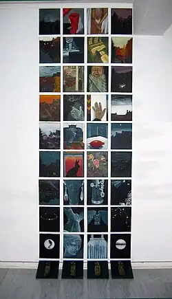 Wandteppich von Yolanda Feindura – Innen und Außen