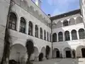 Innenhofansicht von Schloss Katzenberg