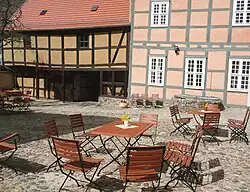 Innenhof des Herbst'schen Hauses