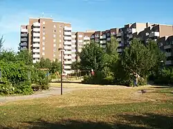 Innenhof mit Spielplatz