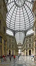 Das Innere der Galleria Umberto I