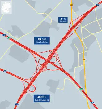 Übersichtskarte Kreuz Breitscheid