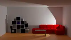 Gerichtetes Licht wirft Schatten, erzeugt Kontraste und akzentuiert die Dreidimensionalität der beleuchteten Objekte.