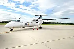 De Havilland DHC-8-300 der InterSky