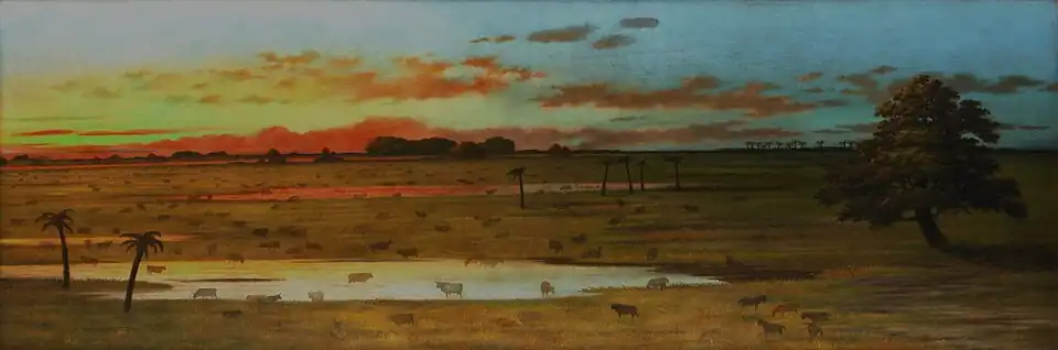 Überwinterung der Ostarmee, 5. April 1866, von Cándido López, 1887–1902. Museo Nacional de Bellas Artes (Buenos Aires)