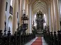 Pfarrkirche St. Veit, Blick zum Hauptaltar