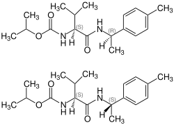 Strukturformel von Iprovalicarb