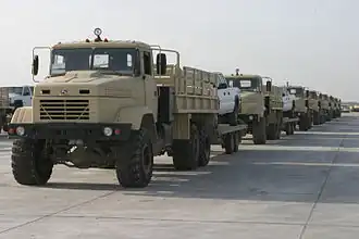 KrAZ-6322 im Irak (2006)