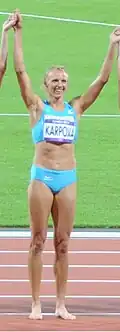 Irina Naumenko, spätere Irina Karpowa, kam auf den 22.&nbsp;Platz