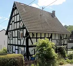 Denkmalgeschütztes Fachwerkhaus in Irsen