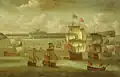 A Ship Flying the Royal Standard with other Vessels off Dover (Ein Schiff mit gehisster königlicher Standarte und andere Schiffe vor Dover)