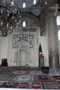 Gebetsnische (Mihrab) und Kanzel