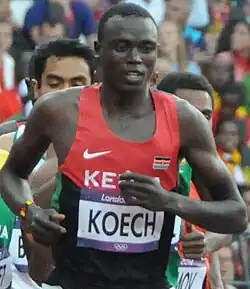 Isiah Koech belegte Rang&nbsp;acht