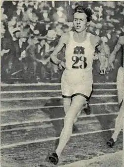 Volmari Iso-Hollo gewann die&nbsp;Bronzemedaille