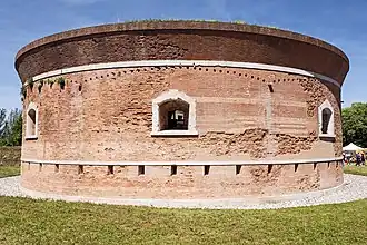 Torre Massimiliana, nach der Restaurierung (2015)